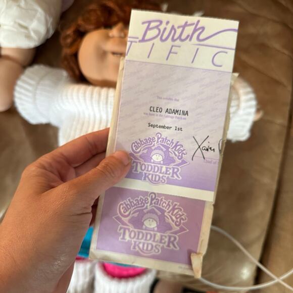 Cabbage Patch Kids Doll 1985 Coleco Xavier Roberts - Picture 7 of 7